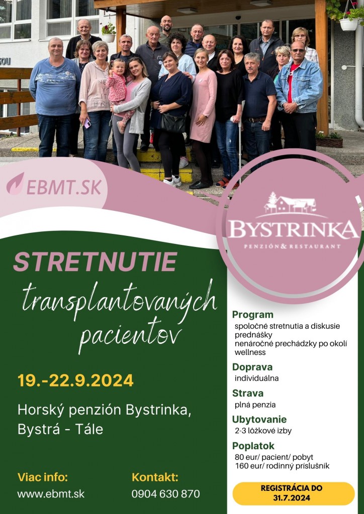 Stretnutie transplantovaných pacientov